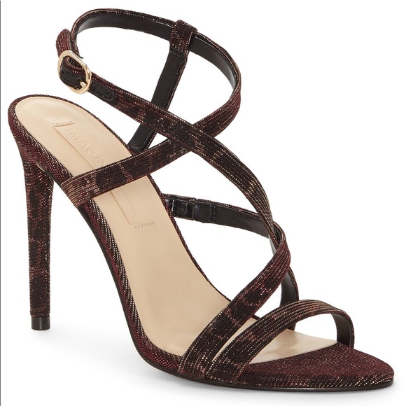 Imagine by Vince Camuto woman Ramsey Strappy Sandal Holo leopard fabric - Picture 1 of 11